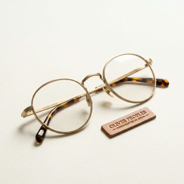 Armazón Aura Gold dorado — Monturas de diseño en Eyeliv Portoviejo